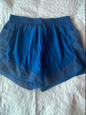 Women's Athletic Running Shorts in Blue